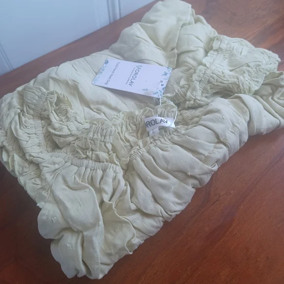 FOROLAV Ruffle Flowy Romper Dress - Picture 12 of 13